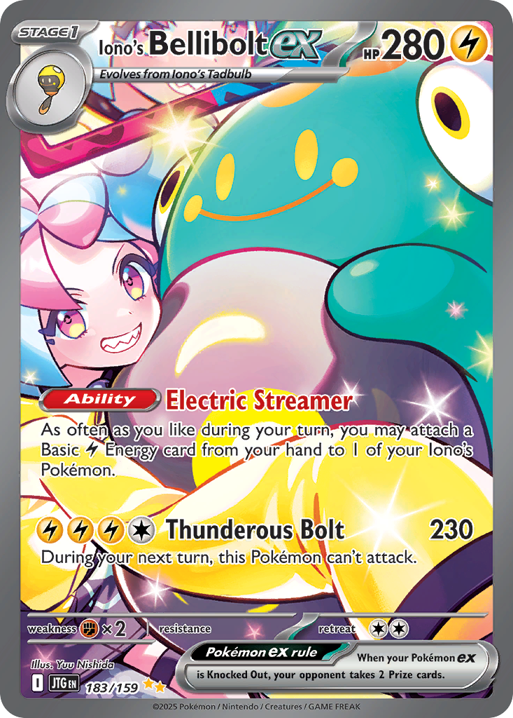 Iono's Bellibolt ex - Journey Together
