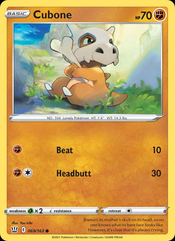 Cubone - Battle Styles
