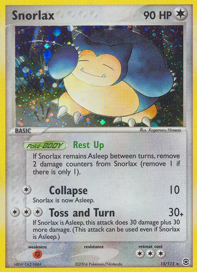 Snorlax - EX FireRed & LeafGreen