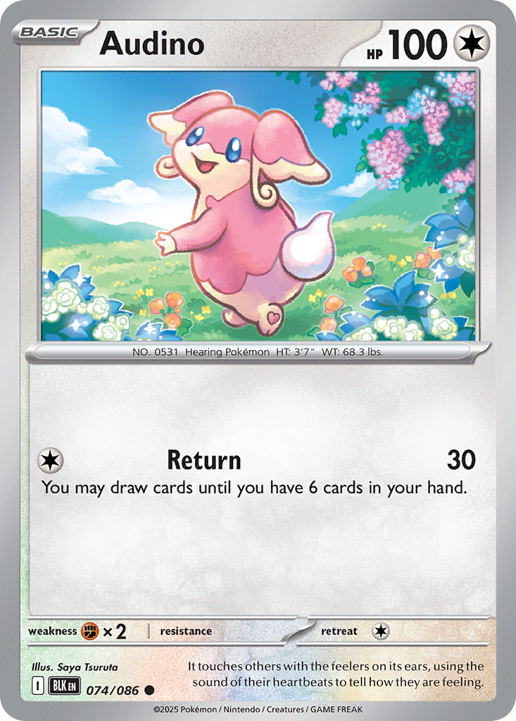 Audino - Black Bolt
