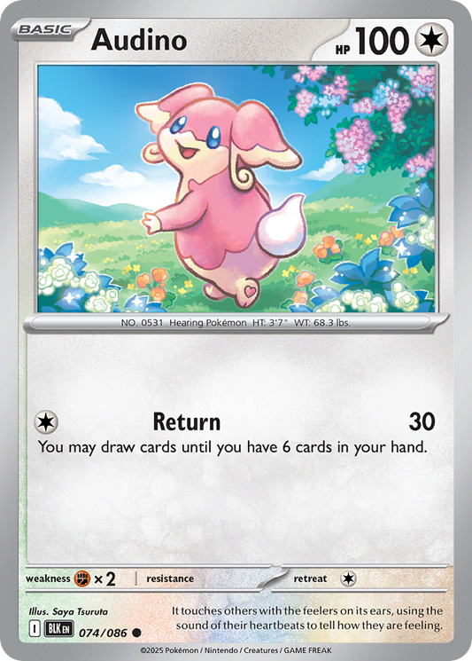 Audino - Black Bolt