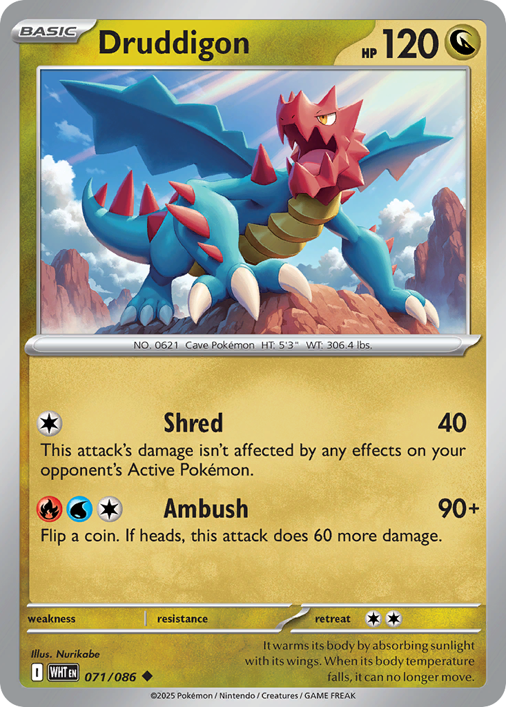 Druddigon - White Flare