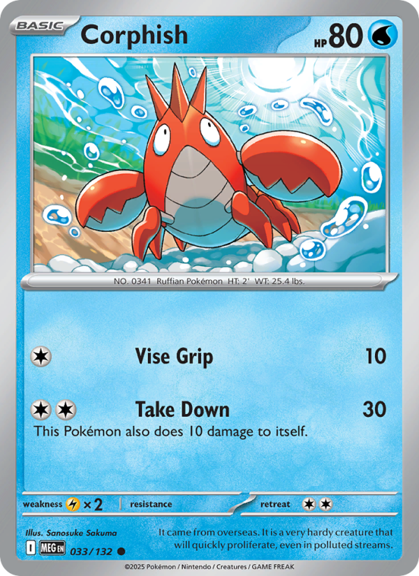 Corphish - Mega Evolution