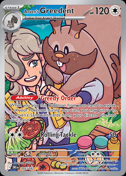 Arven's Greedent - Destined Rivals