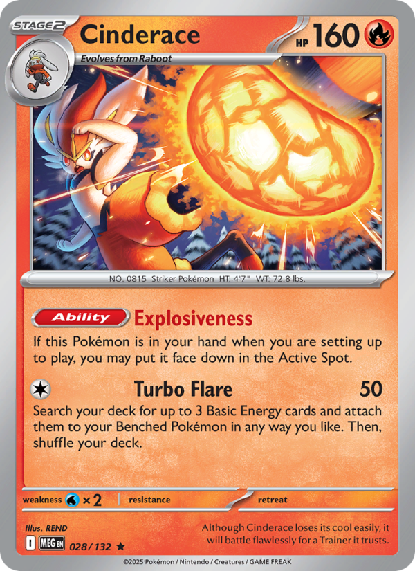Cinderace - Mega Evolution