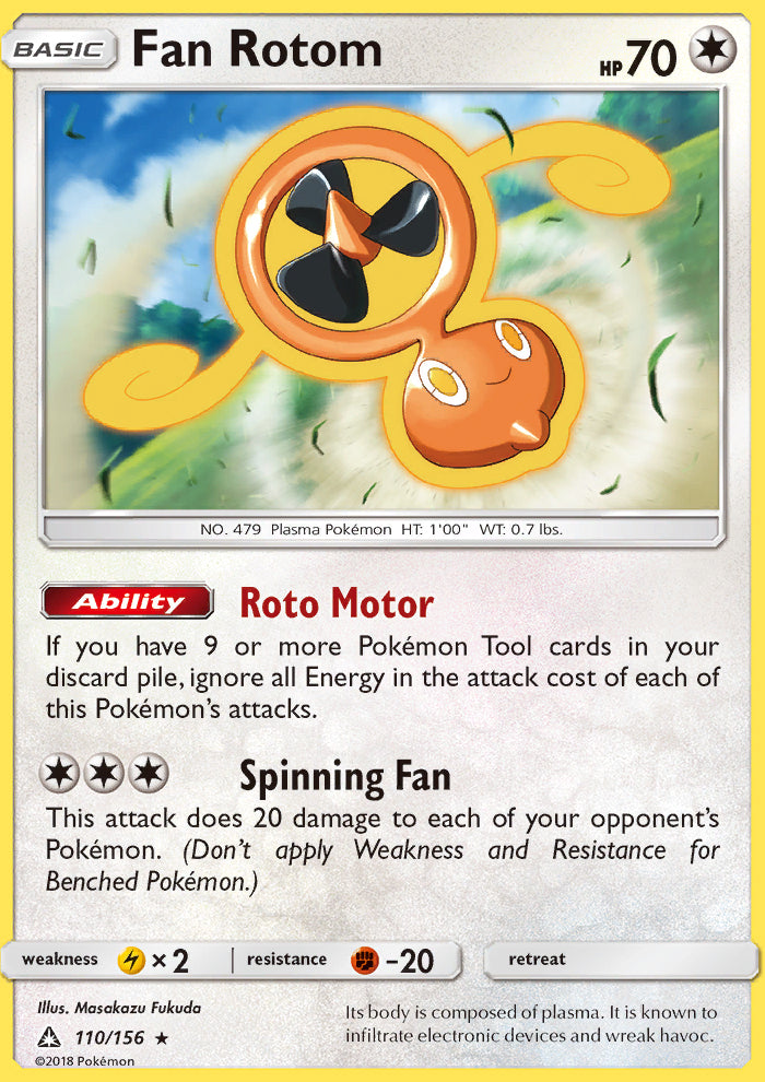 Fan Rotom - Ultra Prism