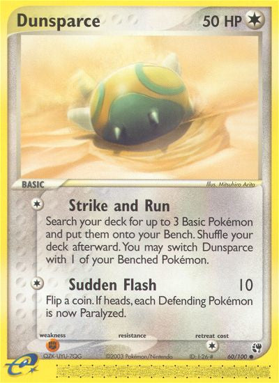 Dunsparce - EX Sandstorm
