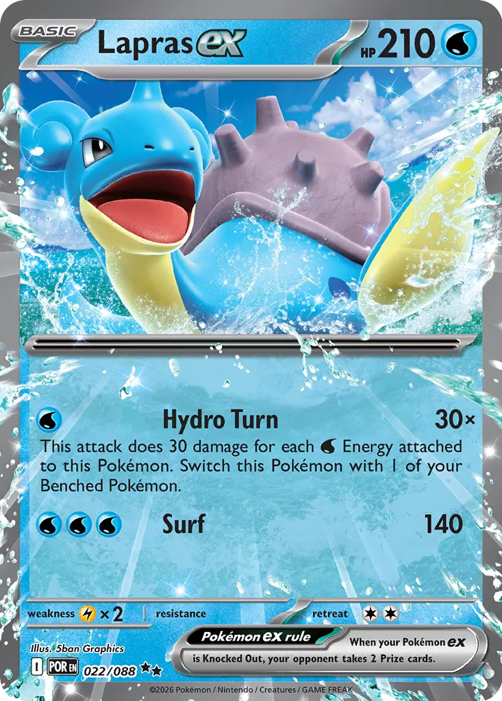 Lapras ex - Perfect Order
