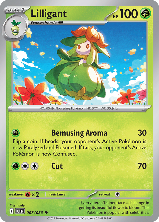 Lilligant - Black Bolt