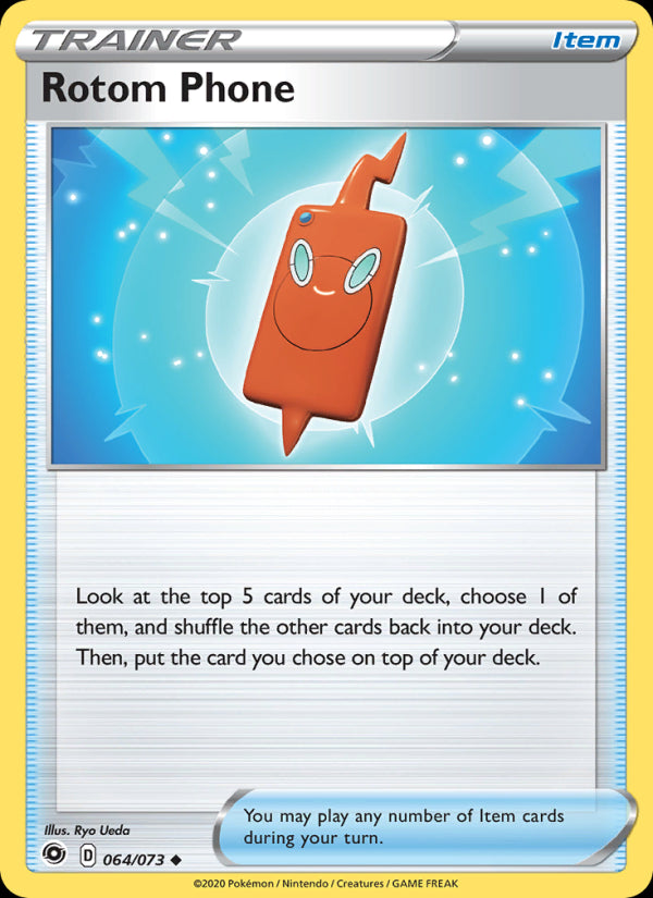 Rotom Phone - Champion's Path