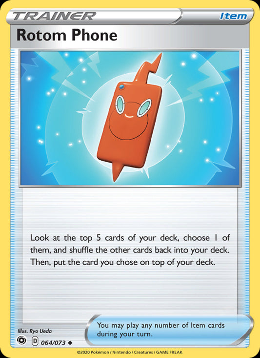 Rotom Phone - Champion's Path
