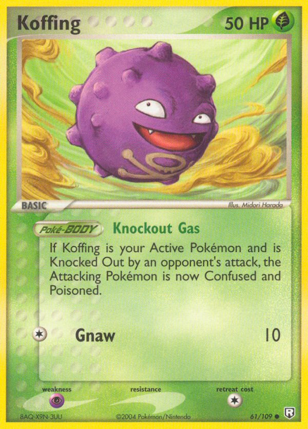 Koffing - EX Team Rocket Returns