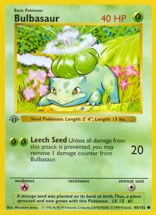Bulbasaur - Base Set