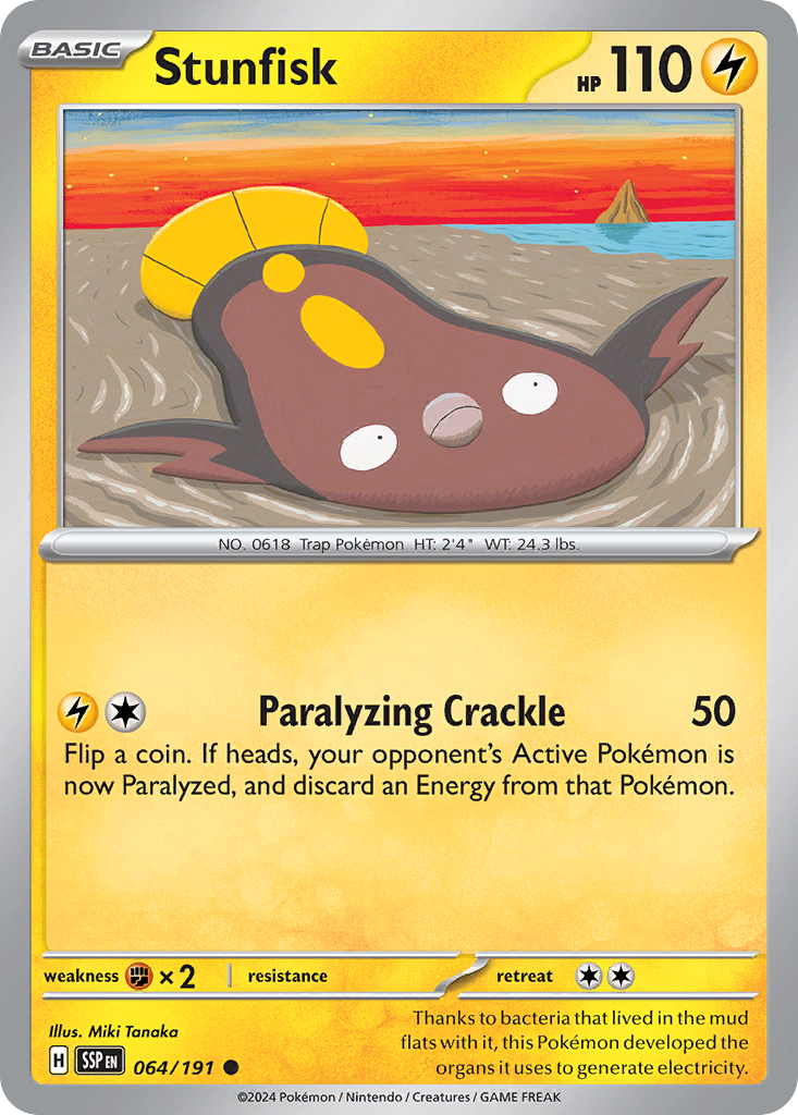 Stunfisk - Surging Sparks