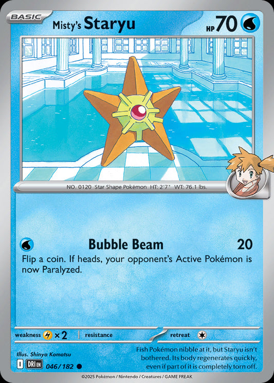 Misty's Staryu - Destined Rivals