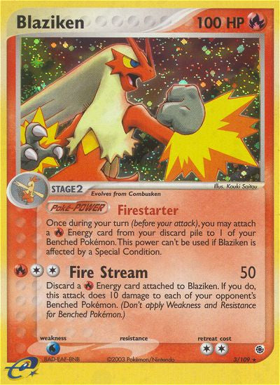 Blaziken - EX Ruby & Sapphire