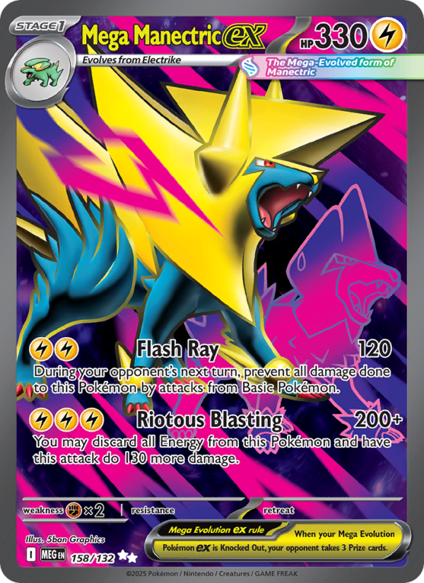 Mega Manectric ex - Mega Evolution