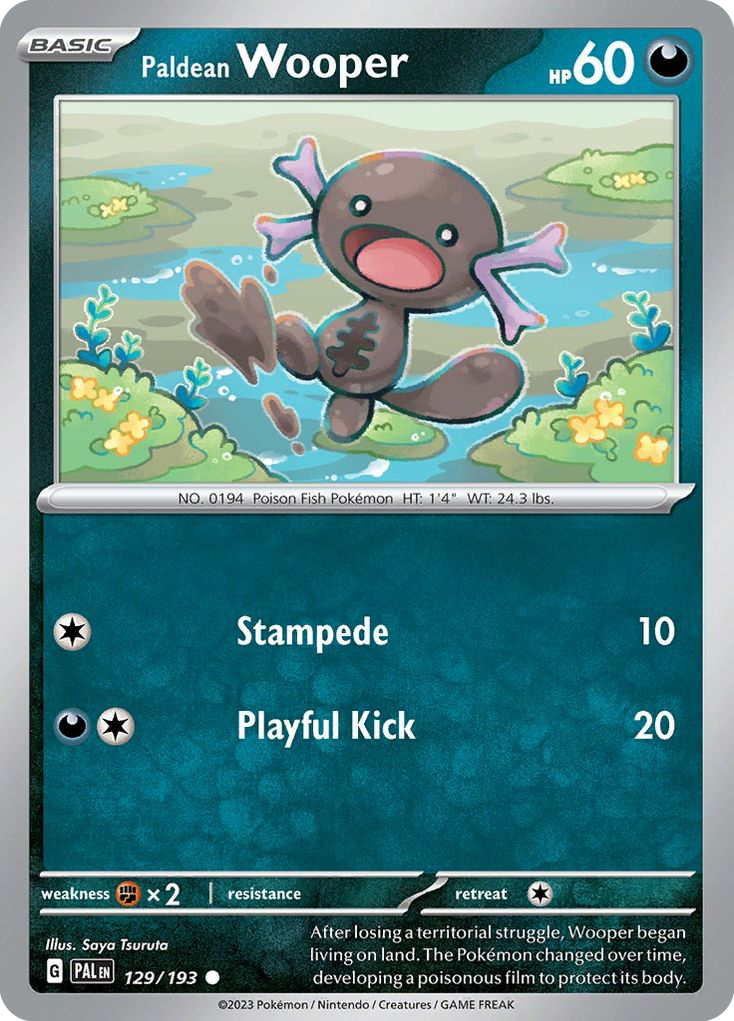 Paldean Wooper - Paldea Evolved
