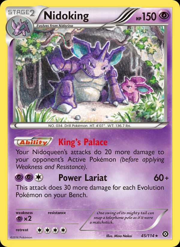 Nidoking - Steam Siege