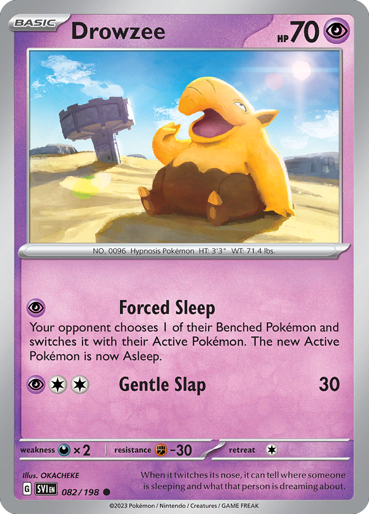 Drowzee - Scarlet & Violet