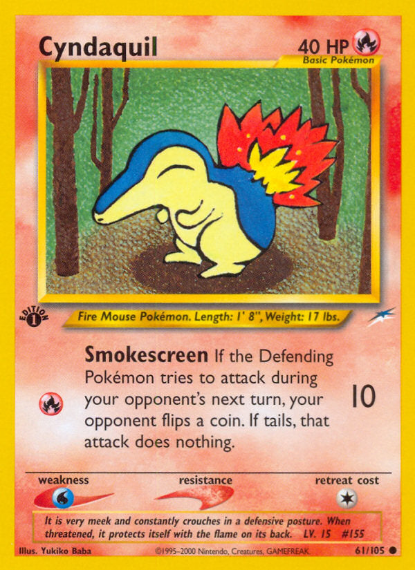 Cyndaquil - Neo Destiny