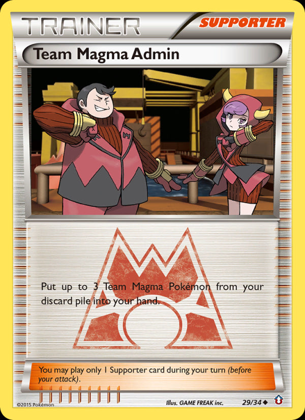 Team Magma Admin - Double Crisis
