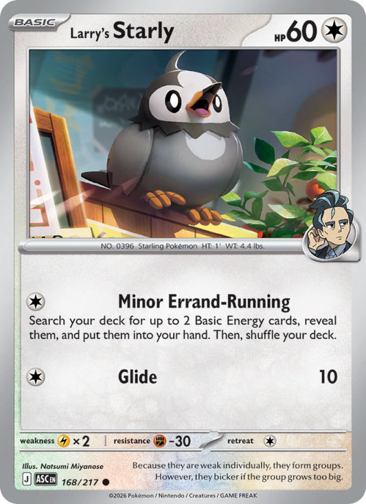 Larry's Starly - Ascended Heroes