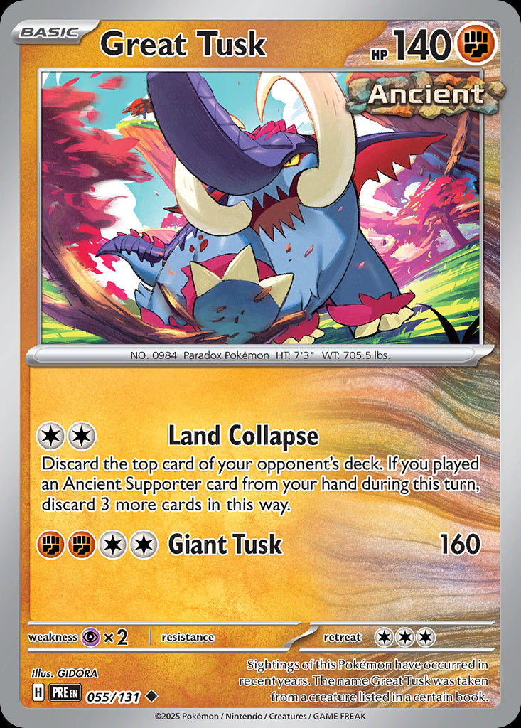 Great Tusk - Prismatic Evolutions