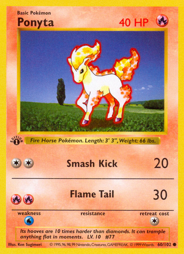 Ponyta - Base Set