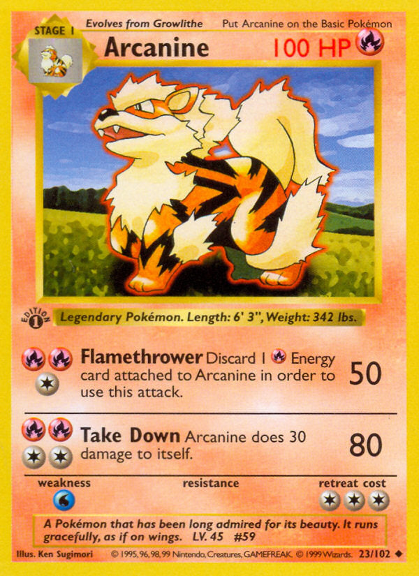 Arcanine - Base Set
