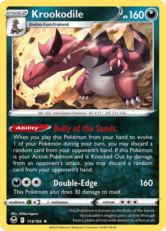 Krookodile - Silver Tempest