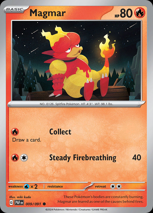 Magmar - Paldean Fates
