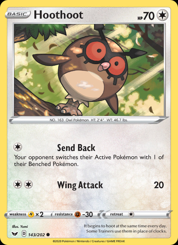 Hoothoot - Sword & Shield