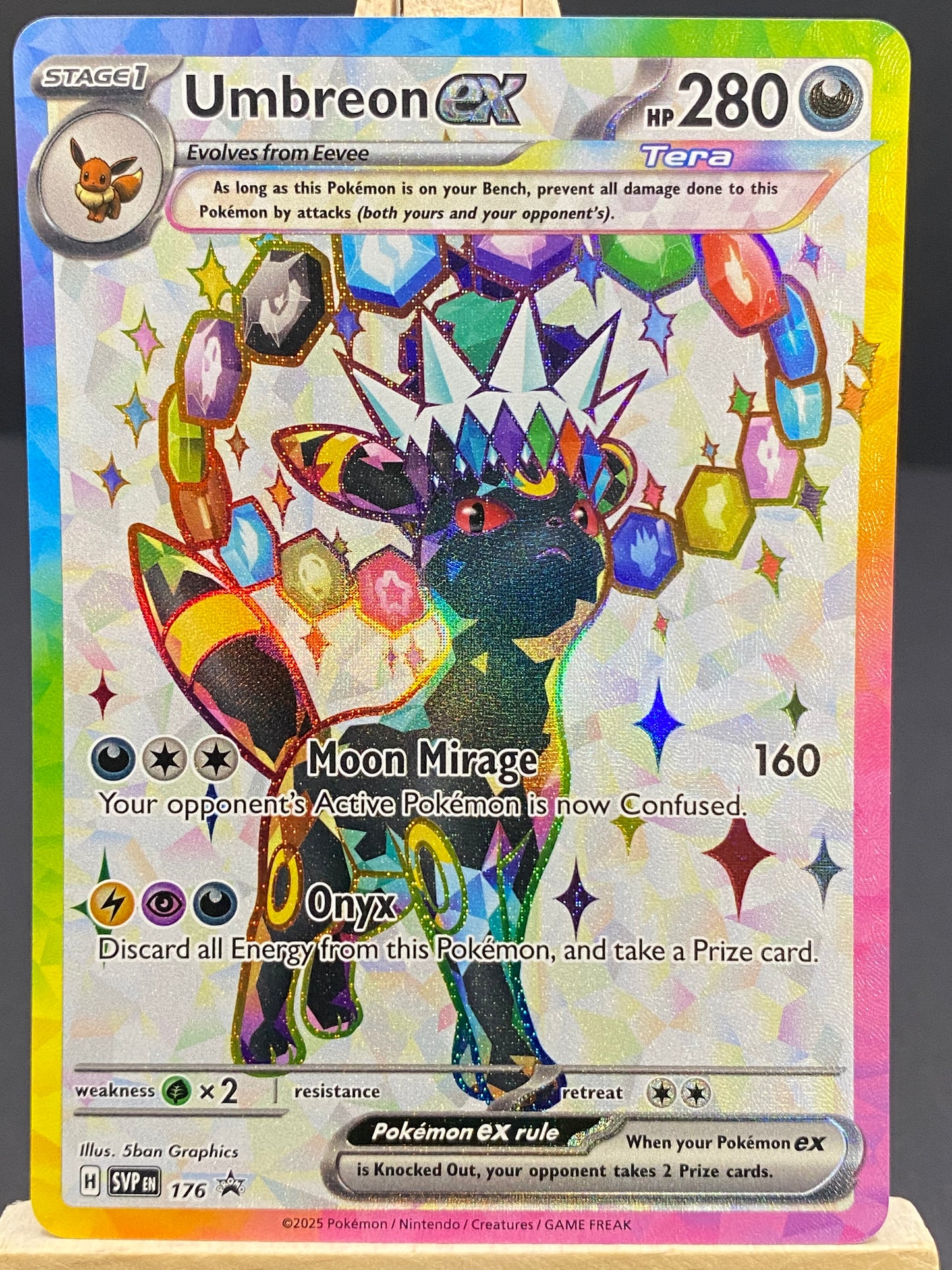 176/209 - Umbreon ex - Scarlet & Violet Black Star Promos (Holo)
