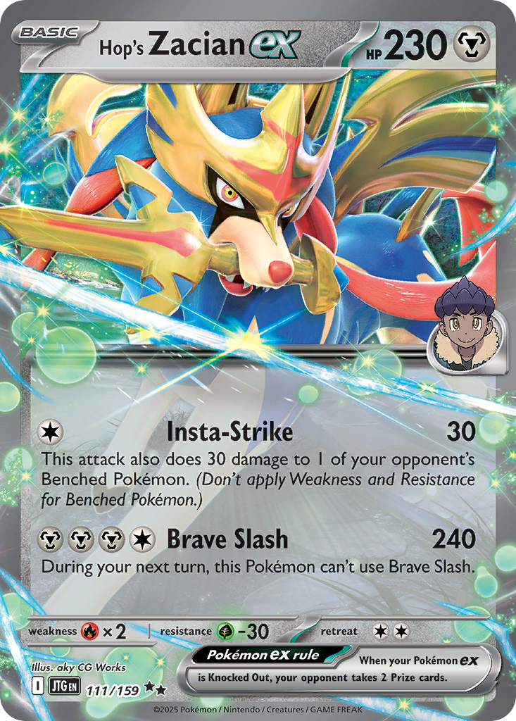 Hop's Zacian ex - Journey Together