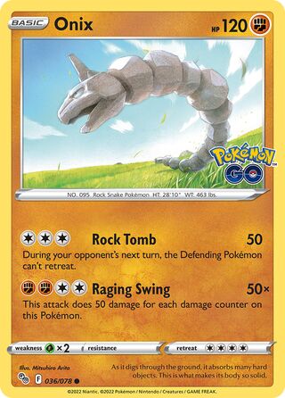 Onix - Pokémon GO