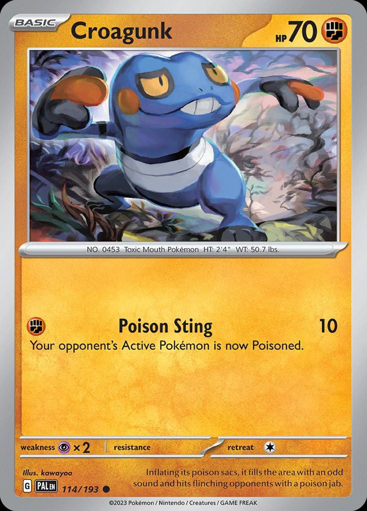 Croagunk - Paldea Evolved
