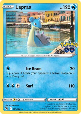 Lapras - Pokémon GO