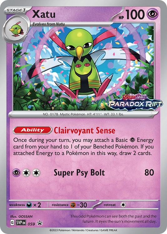 Xatu - Scarlet & Violet Promos