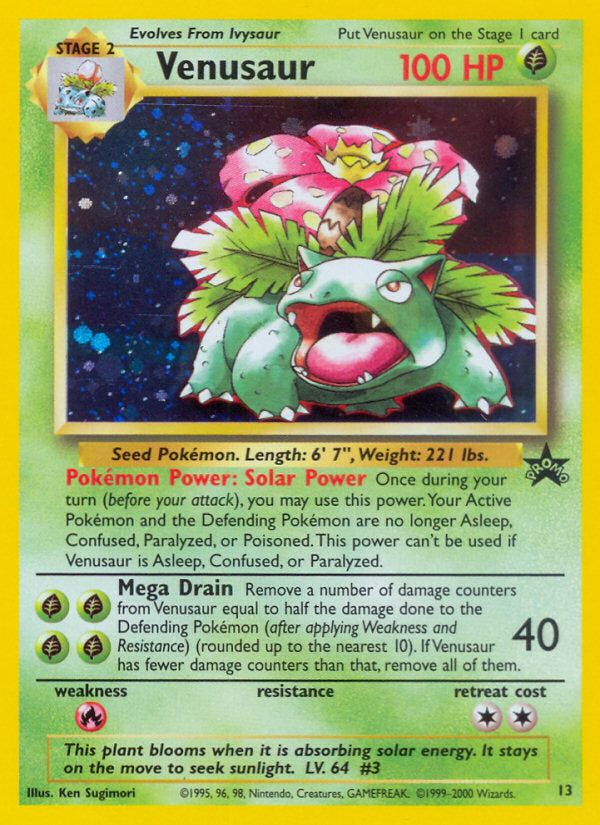 Venusaur - Wizards Black Star Promos