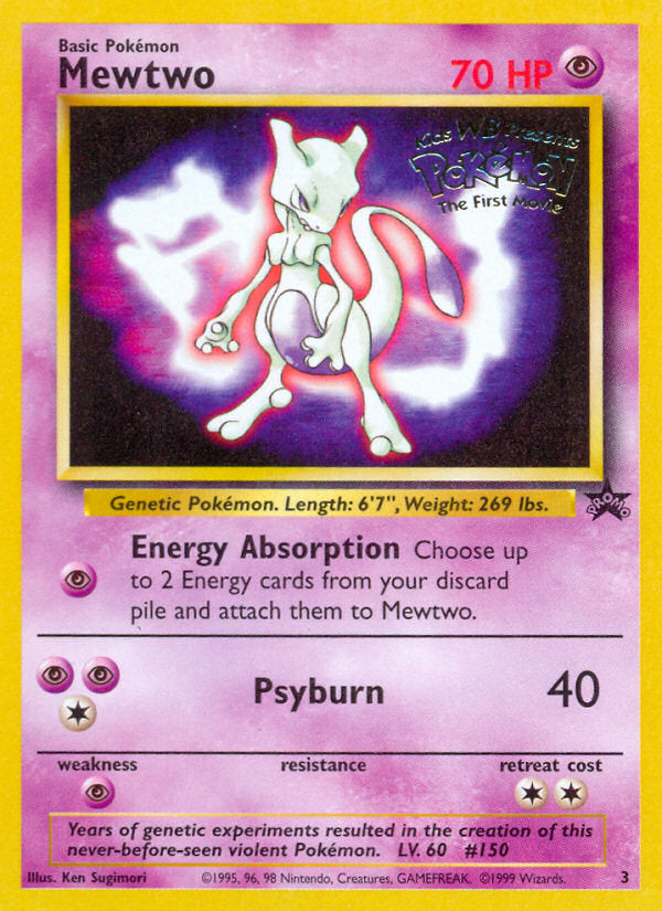 Mewtwo - Wizards Black Star Promos
