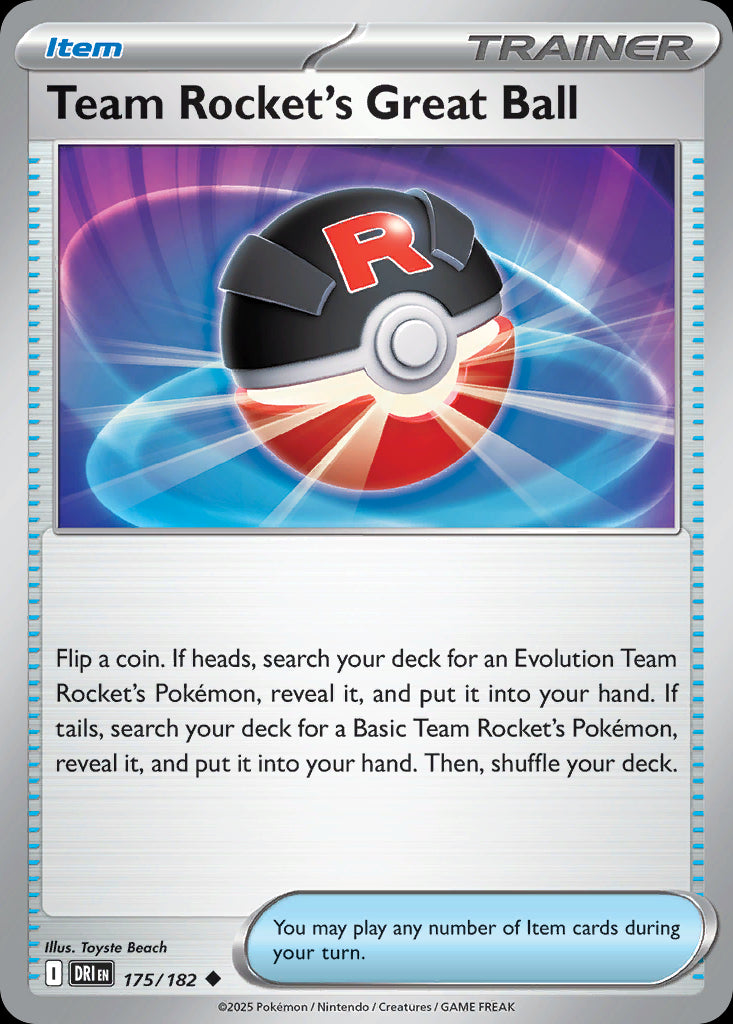 Team Rocket's Great Ball - Destined Rivals