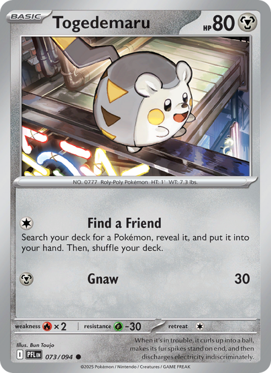 Togedemaru - Phantasmal Flames