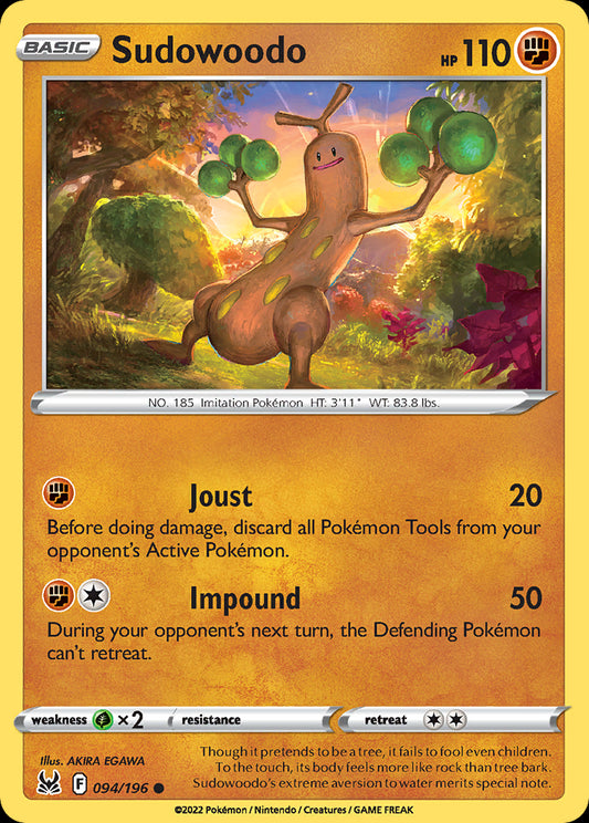 Sudowoodo - Lost Origin