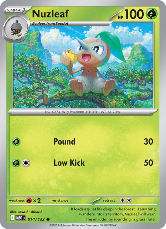 Nuzleaf - Mega Evolution