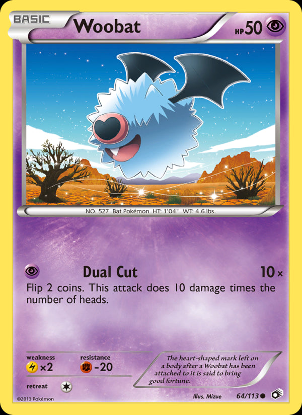Woobat - Legendary Treasures