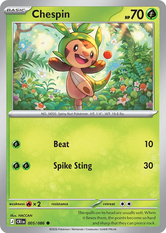 Chespin - Chaos Rising