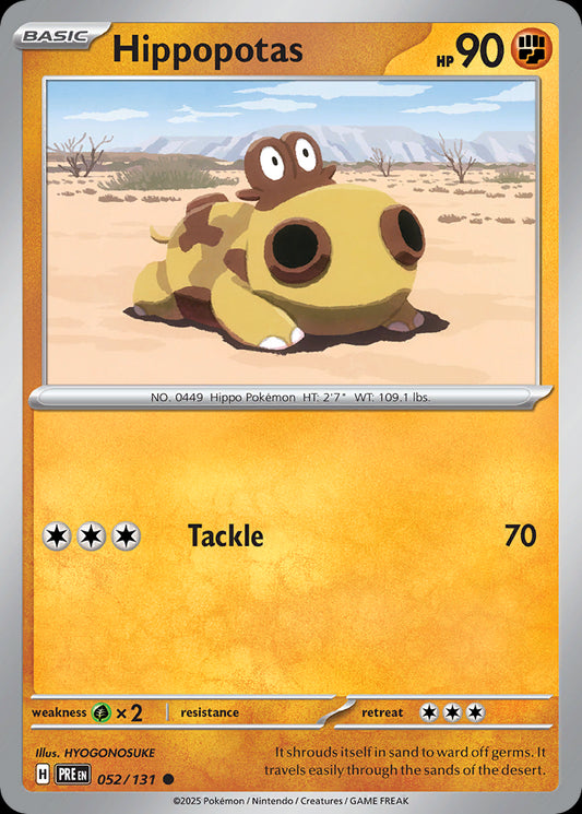 Hippopotas - Prismatic Evolutions