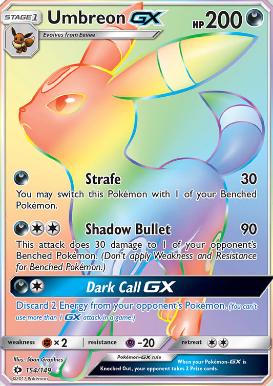 Umbreon GX - Sun & Moon