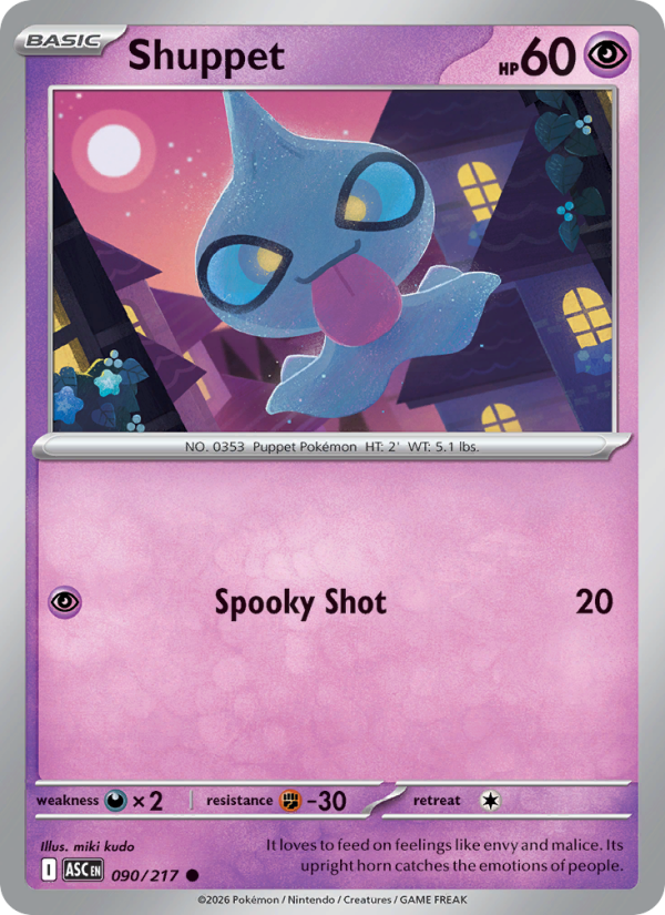 Shuppet - Ascended Heroes